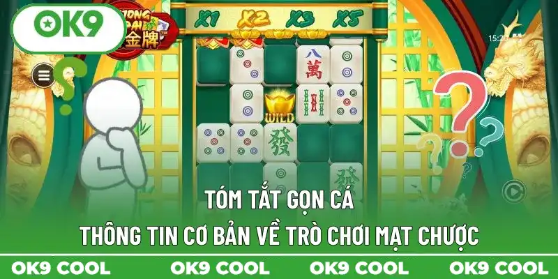 Tóm tắt gọn các thông tin cơ bản về trò chơi mạt chược Tóm tắt gọn các thông tin cơ bản về trò chơi mạt chược